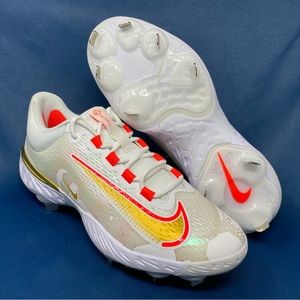 Nike Alpha Huarache Elite 4 Metal Baseball Cleats (FD2745-161) Size 9.5/11.5/13